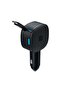 78W 3 in 1 Retractable Car Charger | Fast Charging | Tangle-Free Design | Overheat Protection