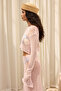 Yenka Basic Thin Pink Knitwear Crop - 4
