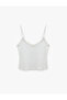 Lace Detailed Thin Strap Pajama Top