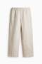 Loose Fit Linen trousers - 6