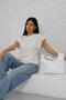 Kemik Women's Modal Fabric Basic Crew Neck Short Sleeve T-Shirt - 6