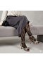 (White) Women's Heeled Sandals Beige - 4