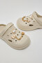 Charm Detail Slingback Clogs - 5