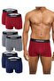 Men's Organic Cotton 6-Piece Boxers