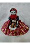 Geographical Marked Traditional "Carrying Water Test Stone" Handmade Cloth Doll B13B - 5