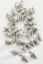 Bi̇reycel Oval Prayer Beads Tassel Spacer Horse 50 (184749) Gram-Silver Color - 2