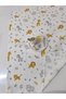100% Cotton. Single Layer Patterned and Plain Muslin Baby Blanket - 3