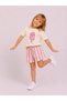 Girl's Ice Cream Printed T-Shirt Shorts Set Summer 2-Piece Set - 2