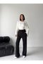 Modal Kumaş Taşlı Pantalon - 3