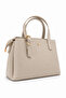 Liora Cream Women's Bag with Gold Accessories - 3