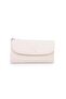 Women's Soft Textured Multi-Card Holder Large Wallet with Magnetic Closure Sand