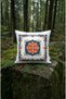 Butterfly Motif Patterned Multi-Colored Square Throw Pillow 43 X 43 cm Double-Sided Throw Pillow Cover 1 Pc - 2