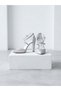 26Y17577 Front Cross-Band 9cm Heel Half Open Stiletto Shoes for Women