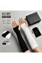 2-Pack Fingerless Arm Sleeves - Flexible, Sweat-Free, for Hijab & Sports Use Package Includes Pair of Black/White Arm Sleeves