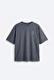 Art Dept. Oversize Fit Men's T-Shirt - Dark Smoked - C101 - 3