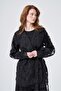 Women's Organza Cap Black 31381 - 3