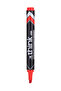 Think Permanent Markers Chisel Tip U101-1.5-5 mm Red Quick Dry Low Odour Pack of 12 - 3