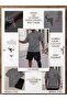 Unisex Bull Logo Oversize T-Shirt Shorts Two-Piece Set - 3