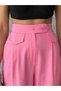 Pants Closed Pocket 3 Button Detail - Pink - 3