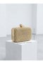 70984 Stone-Detail Mini Handbag with Case Stylish Evening Dress Bag for Women