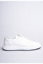Men's Genuine Leather Sneaker Shoes White Orthopedic Comfortable Casual - Torino - 5