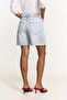 Distressed denim bermuda - 4