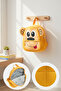 Kindergarten and Nursery Bag with Bungle Monkey Figure - Cute Daily Children's Backpack - Yellow - 6