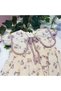 Girl's Floral Printed Sleeveless Dress - 100% Cotton - Lilac - 2