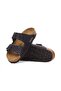 Arizona Bf Syn Leopard Black Women's Slippers - 5