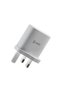 30W PD Quick Charger (Model Zx110) | Dual Port USB-C & USB-A Fast Charging Adapter | Compatible with iPhone, Samsung, iPad & Type-C Devices - 3