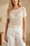 Women's Mesh Knitted Openwork Lightweight Summer Beach Style Knitwear Bohemian Sweater