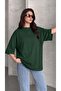 Women's oversized basic plain unprinted t-shirt