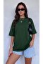 Women's oversized basic plain unprinted t-shirt - 2