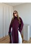 Burgundy Slit Long Tunic - 8515 - 3