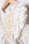 Kids Baby Girl Muslin Bluz Shorts Set Organic Cotton Lace Detail Summer Wear 6-24 Months - 2