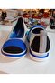 Women's Knitted Patterned Daily Comfortable Ballerinas - 6