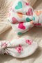 Phoebe Baby and Child Cotton Bow and Knot Hair Band 2-Piece Combination Set - Heart and Butterfly Patterned - 4