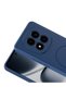 Redmi Note 15 Pro Compatible Case Magsafe Supported Meta Cover - Navy Blue - T41754 - 3