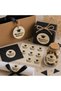 Graduation Souvenir Sticker Set – Cap and Diploma Themed Gift Tag, Graduation Party Decoration Sticker, Greeting Tag