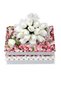 Pure Tulip Wet Tulip Bridal Bouquet Set of 2 with Pearls and Tulle, 15+1 Tulips - 3
