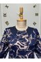 Women's New Season Collar Stone Detailed Glittery Piece Mother's Dress - 3