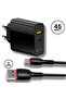 PD 45W PD + QC USB BENTLE TYPE-C SET - 2