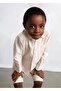 Boy's Linen Striped Shirt Salmon 3119