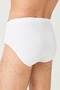 Men's Cotton Classic White Slip Underwear - 423-(500) - 4