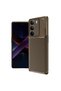 Realme C75 4g Compatible Auto Focus Carbon Cover - Brown - 4