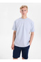 Blue Men's Regular Fit Text Printed T-Shirt Gu26Mss03023 - 3