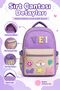 Galb Purple Tr1 3-Piece Primary School Bag Set Girls' Backpack + Foil-Lined Lunch Box - 4