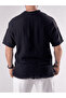 Design Floral Patterned Black T-Shirt Coc3214 - 3