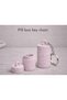 Flower Patterned Medicine Box Keychain |   Daily Pill Organizer and Carrying Case