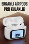 الجيل الجديد اللاسلكي من سماعات الأذن Pro مع شاشة تعمل باللمس متصلة بتقنية Bluetooth